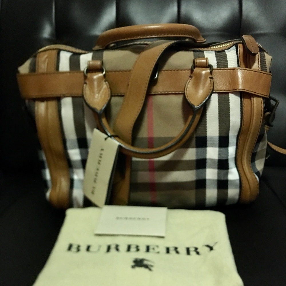 RESERVED: Burberry shoulder bag/ travel bag